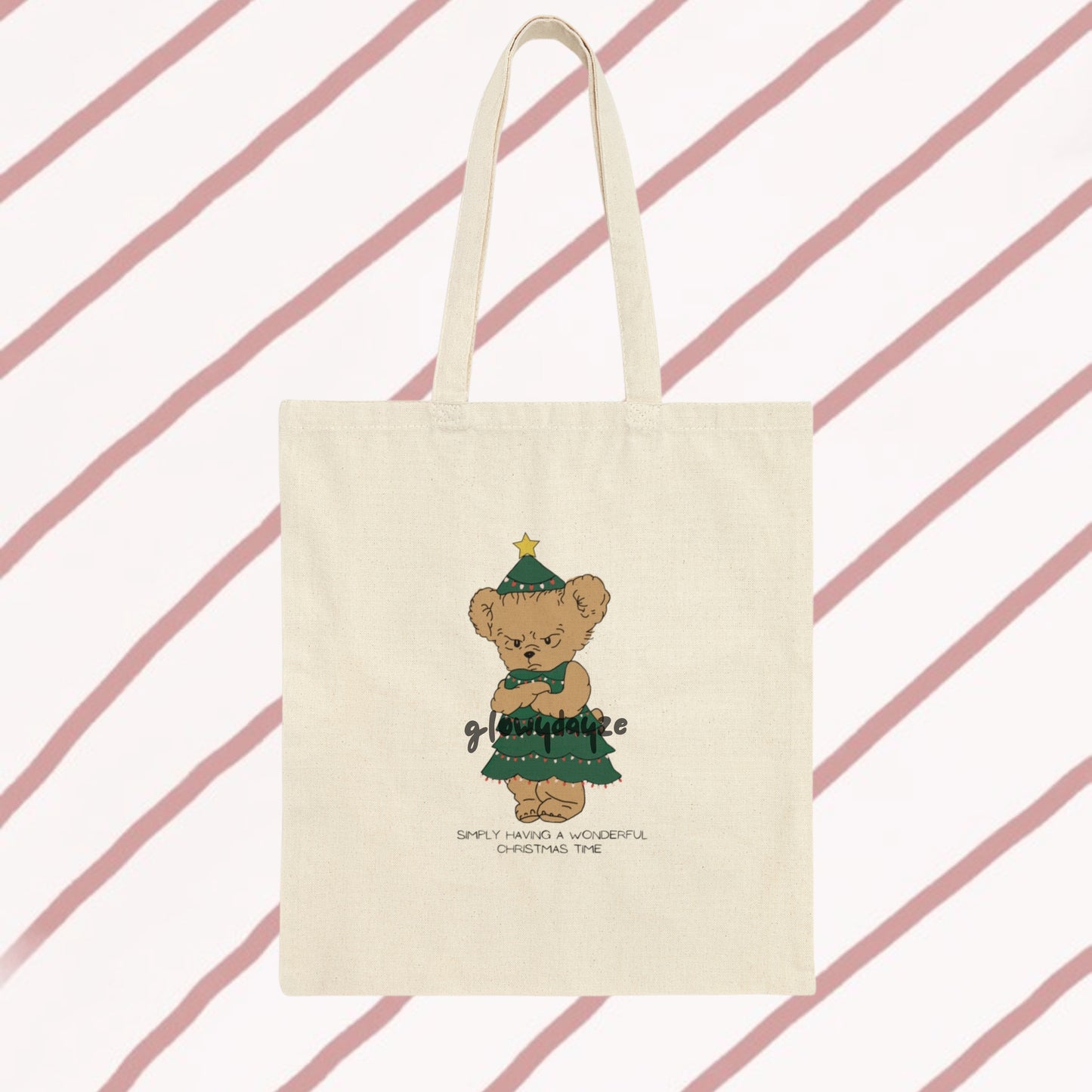 Holiday-Bear Tote