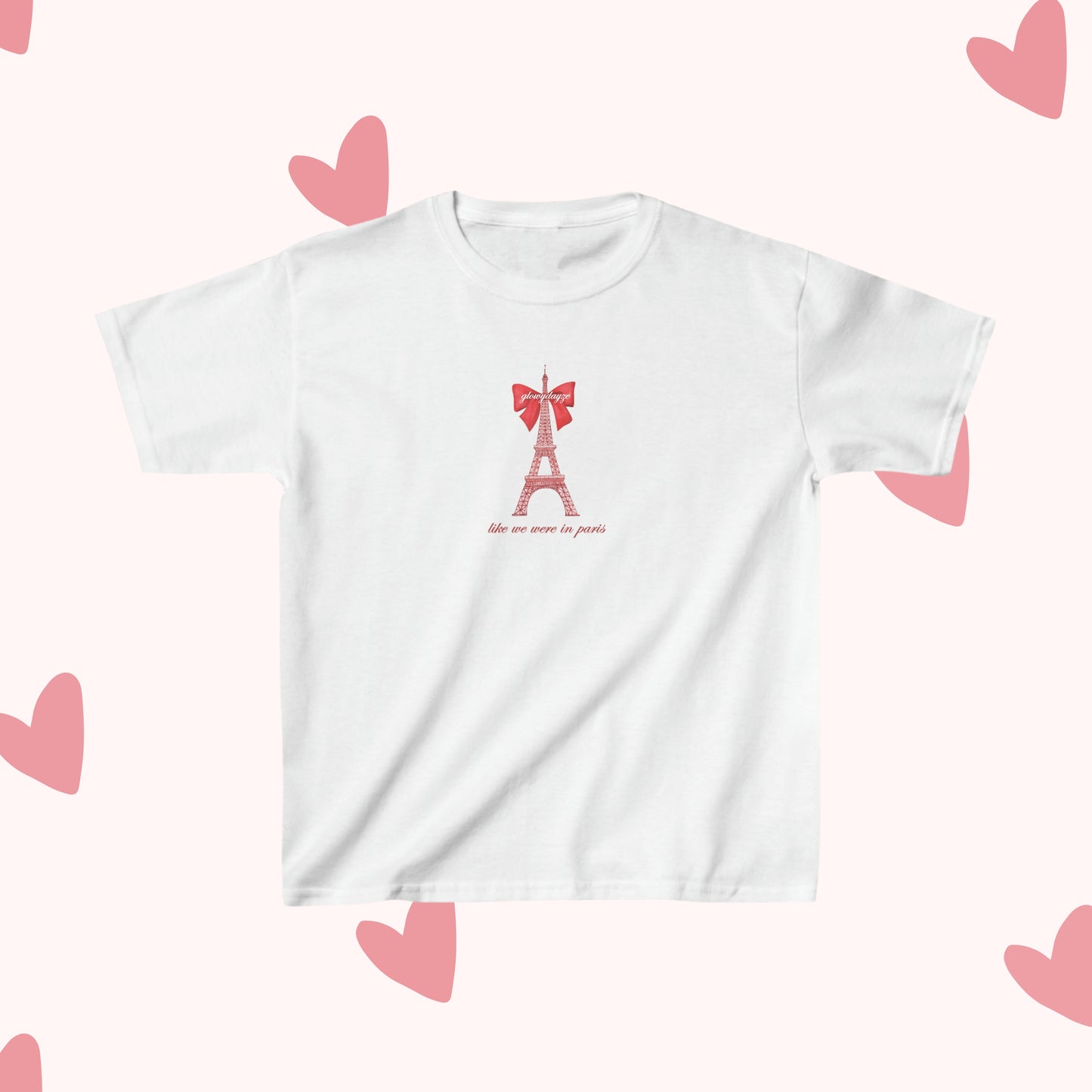 Paris Bow Baby Tee