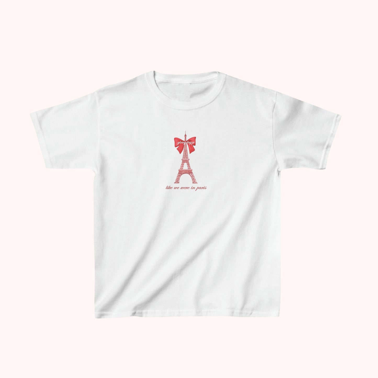 Paris Bow Baby Tee