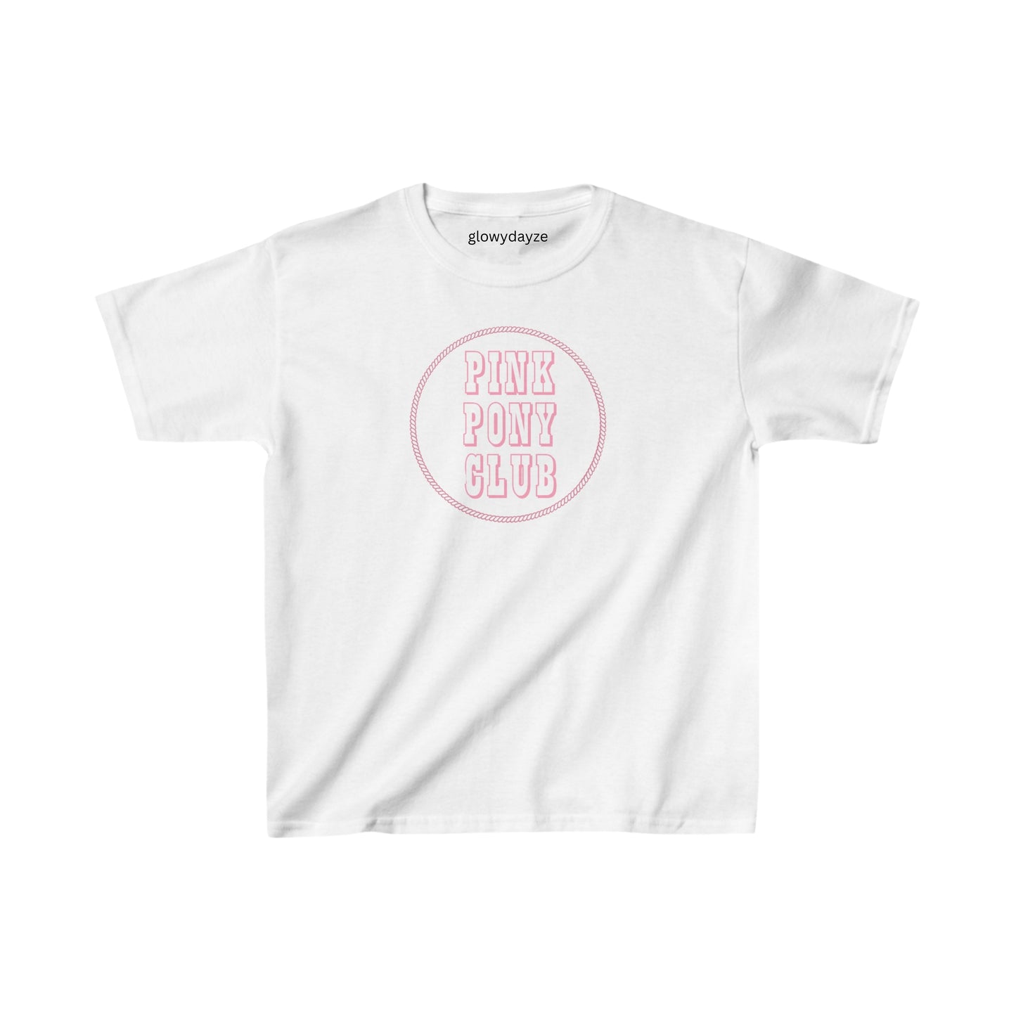 Pink Pony Shrunken Tee