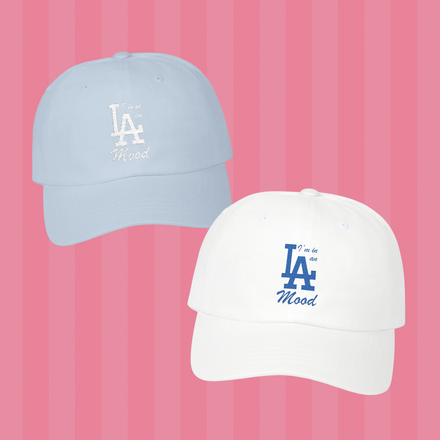 LA Mood embroidered hat