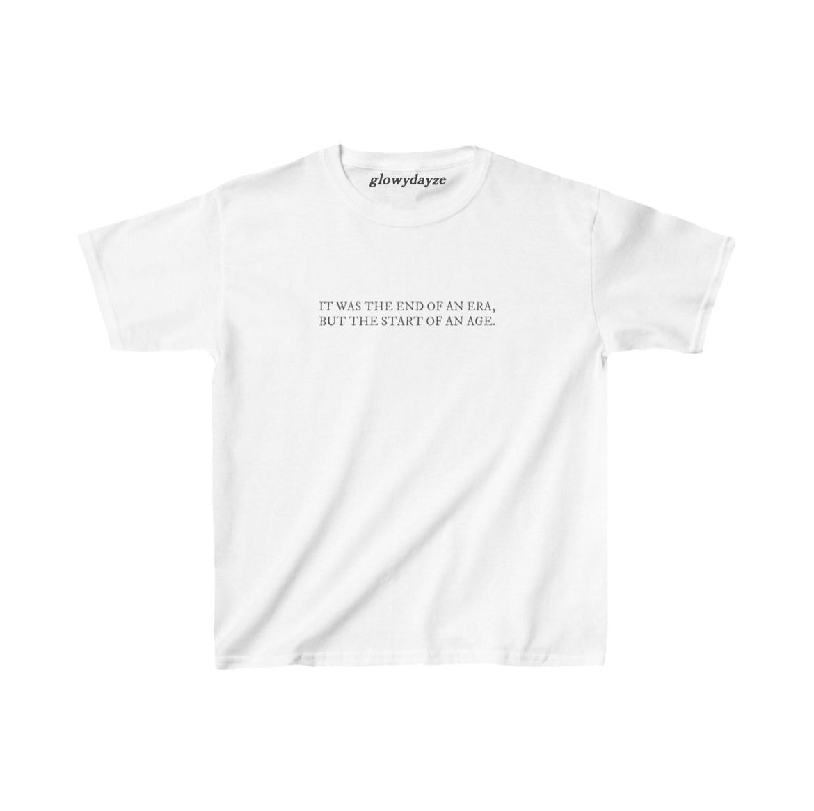 End of An Era Shrunken Tee