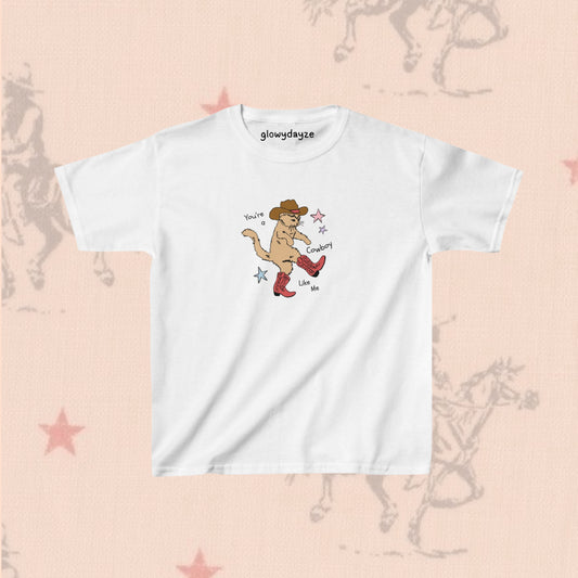 Cowboy Kitty Shrunken Tee